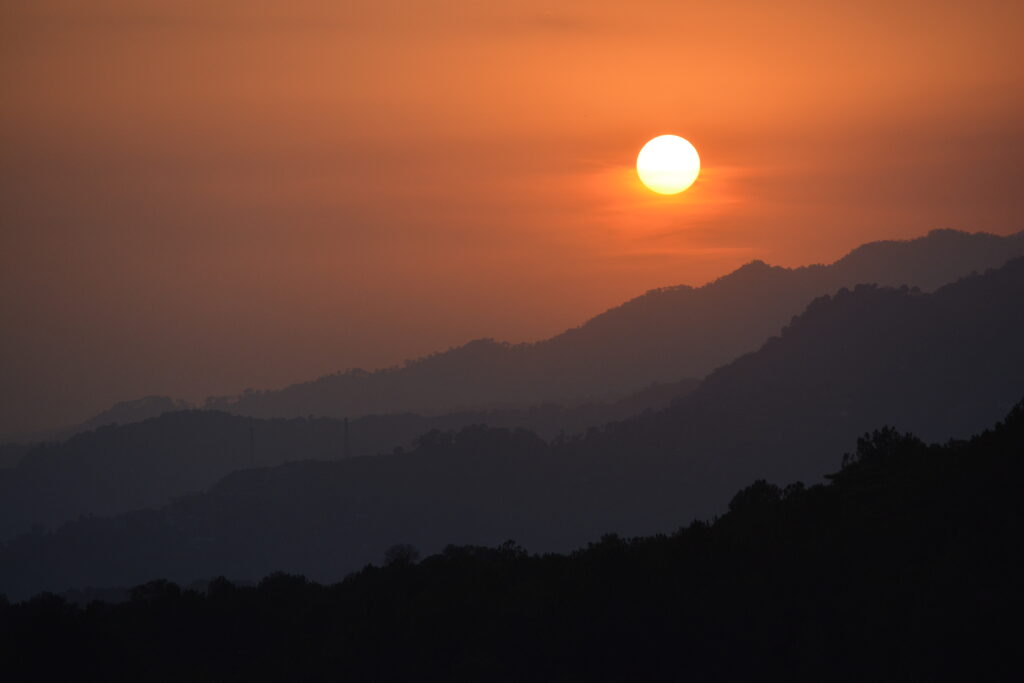 Stunning twilight in Bir Billing